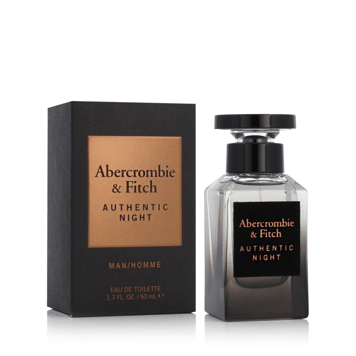 Abercrombie & Fitch Authentic Night Men EDT tualetinis vanduo vyrams, 50 ml