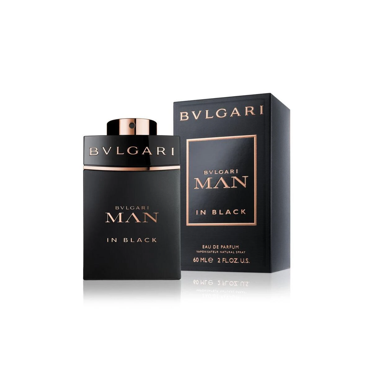 Bvlgari Man In Juodas Eau De Parfum kvepalai vyrams 60ml Purškiklis