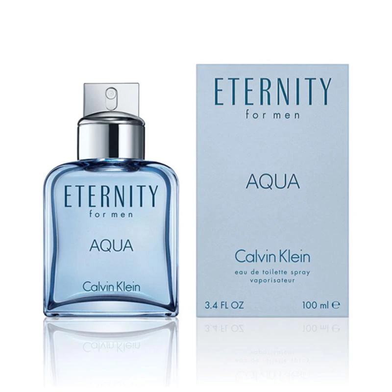 Kvepalai vyrams Calvin Klein Eternity For Men Aqua EDT, 100 ml aprašymas - Prekės nuotrauka