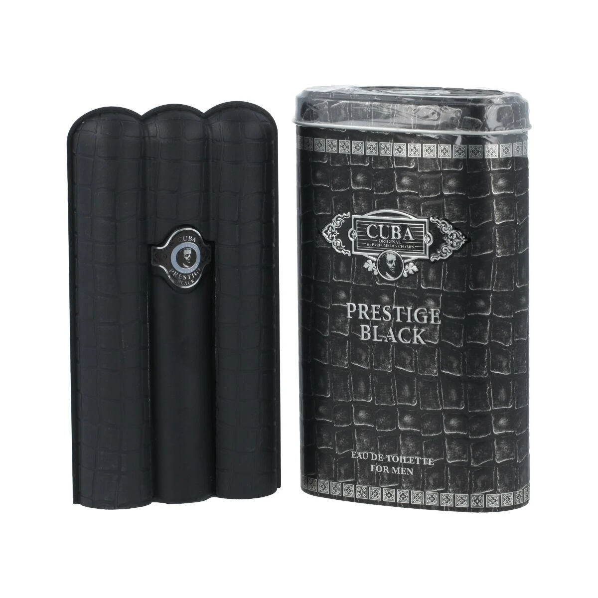 Cuba Prestige Juodas EDT tualetinis vanduo vyrams, 90 ml