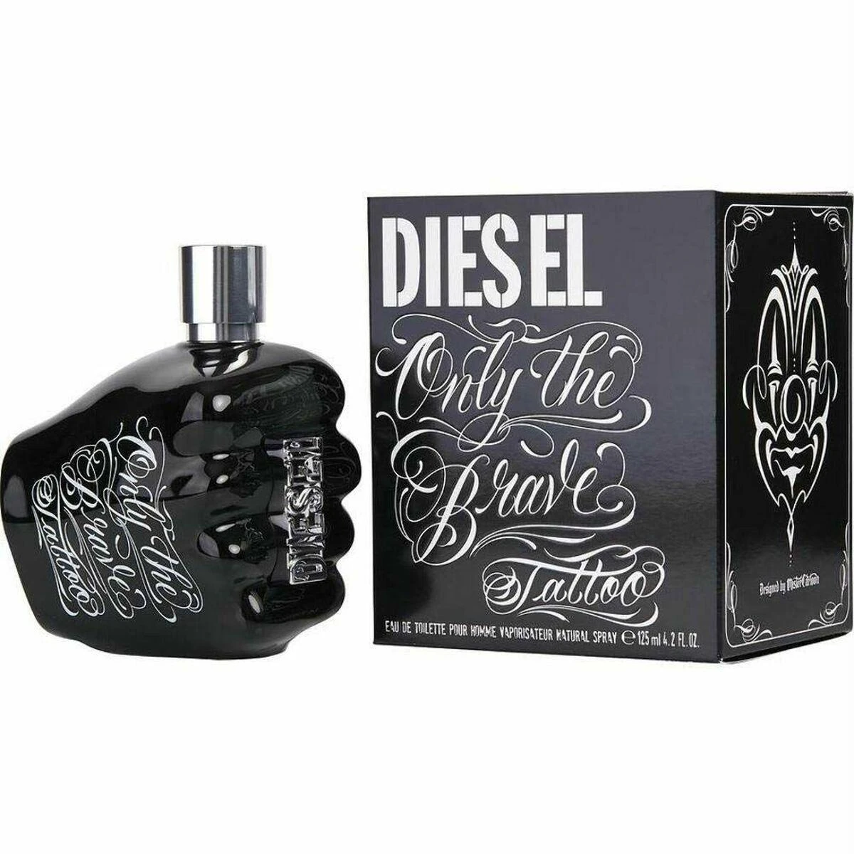 Diesel Only The Brave Tattoo Pour Homme EDT tualetinis vanduo vyrams, 125 ml