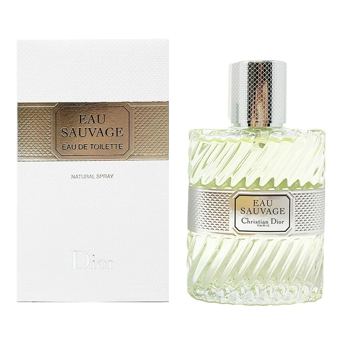 Christian Dior Dior Eau Sauvage EDT tualetinis vanduo vyrams, 50 ml