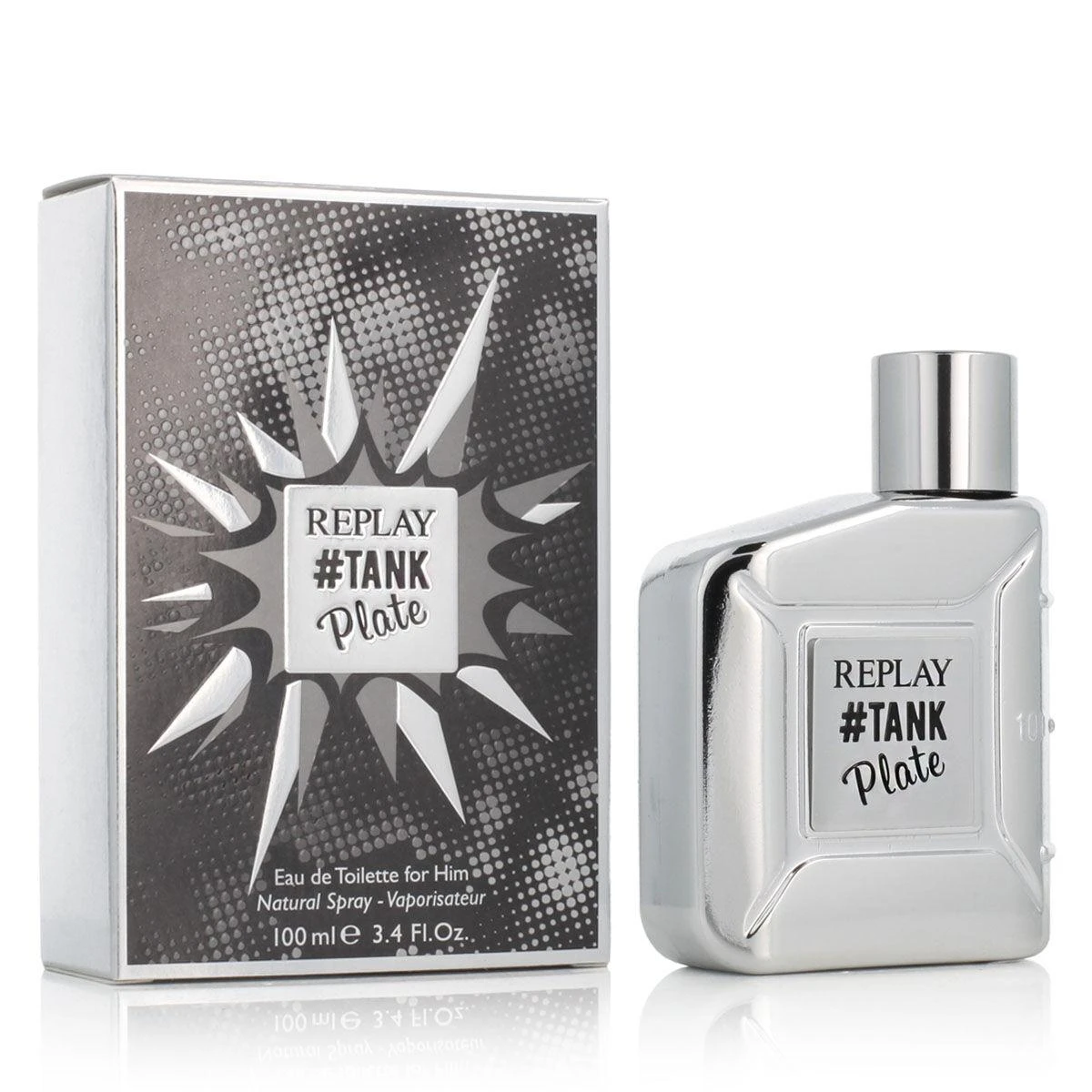 Replay Tank Plate For Him EDT tualetinis vanduo vyrams, 100 ml