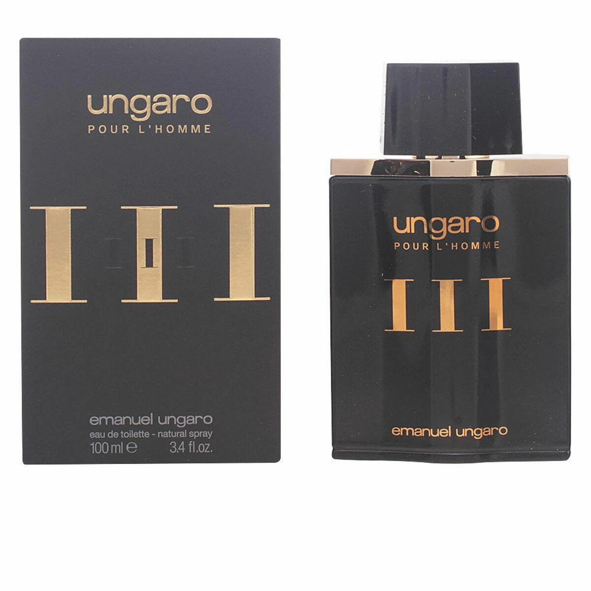 Tualetinis vanduo Emanuel Ungaro Por L Homme III Eau De Toilette Purškiklis 100ml