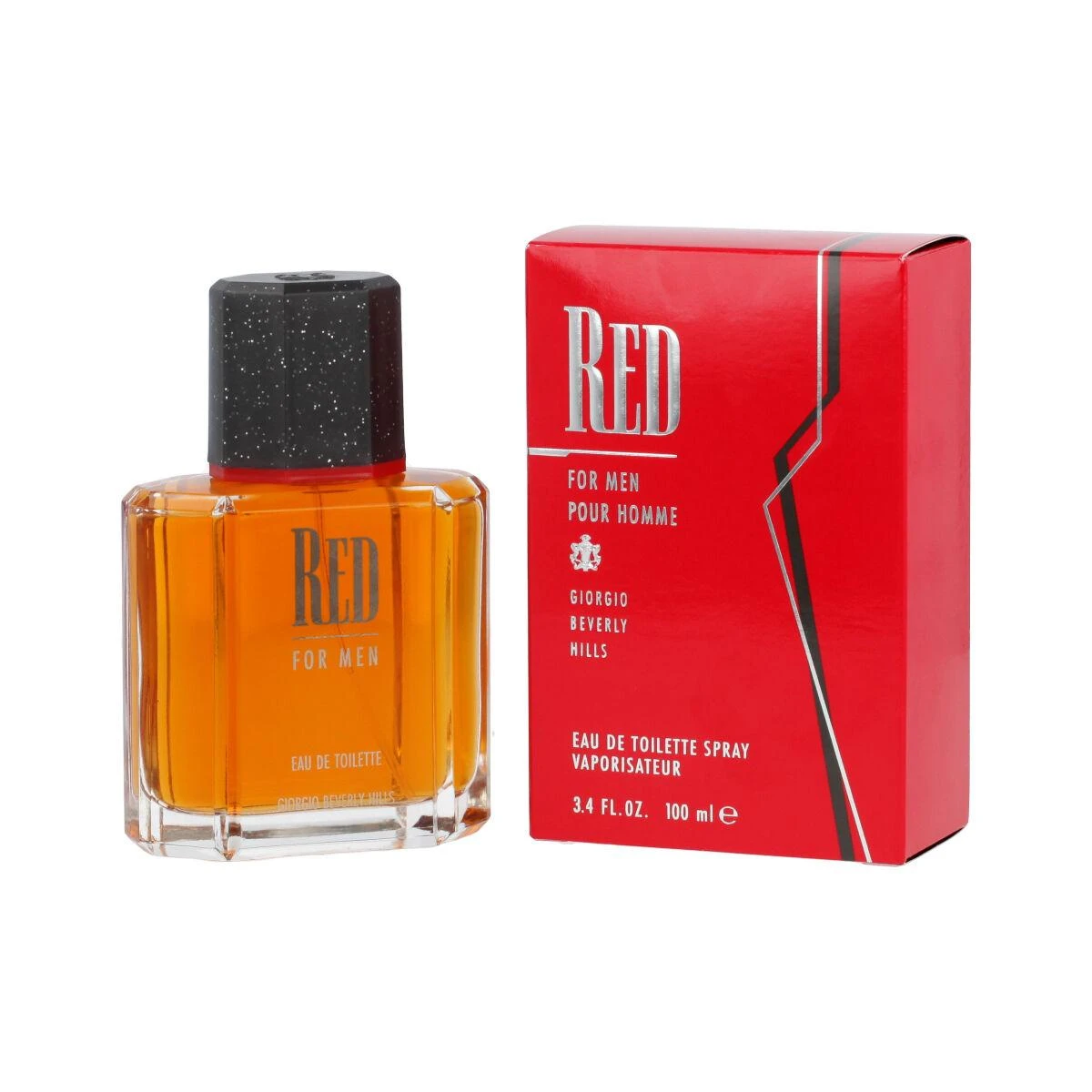 Giorgio Beverly Hills Raudona For Men EDT tualetinis vanduo vyrams, 100 ml