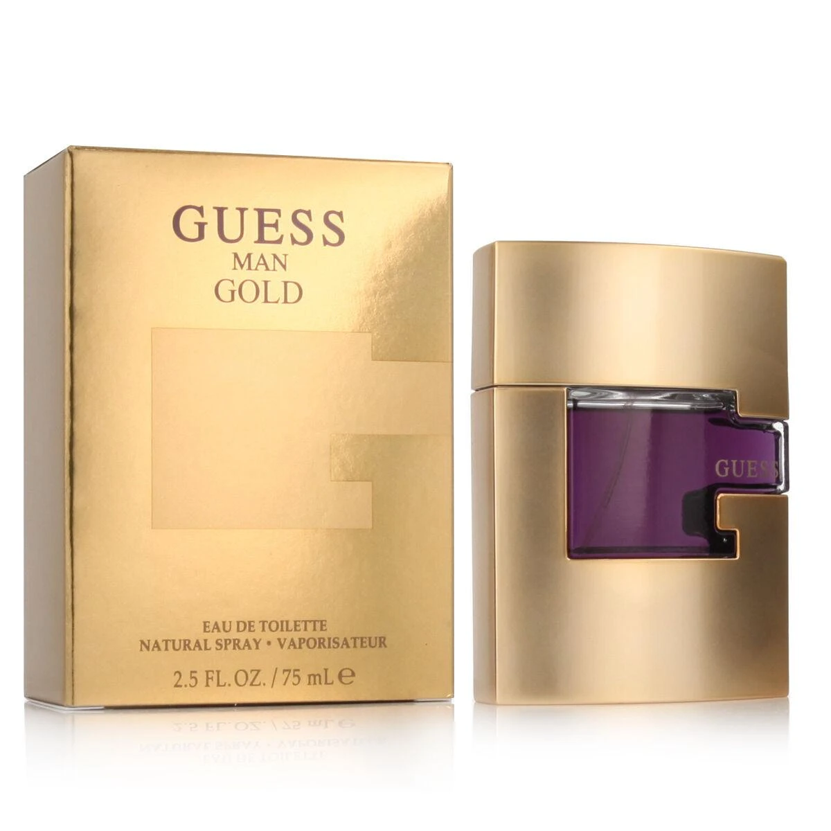 GUESS Man Gold EDT tualetinis vanduo vyrams, 75 ml