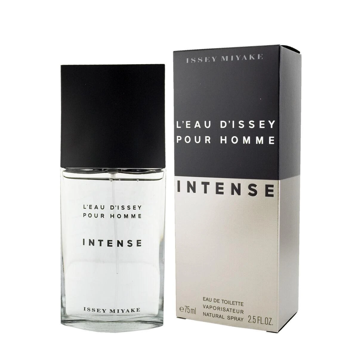 Tualetinis vanduo Issey Miyake L'eau D'issey Homme Intense Eau De Toilette Purškiklis 75ml