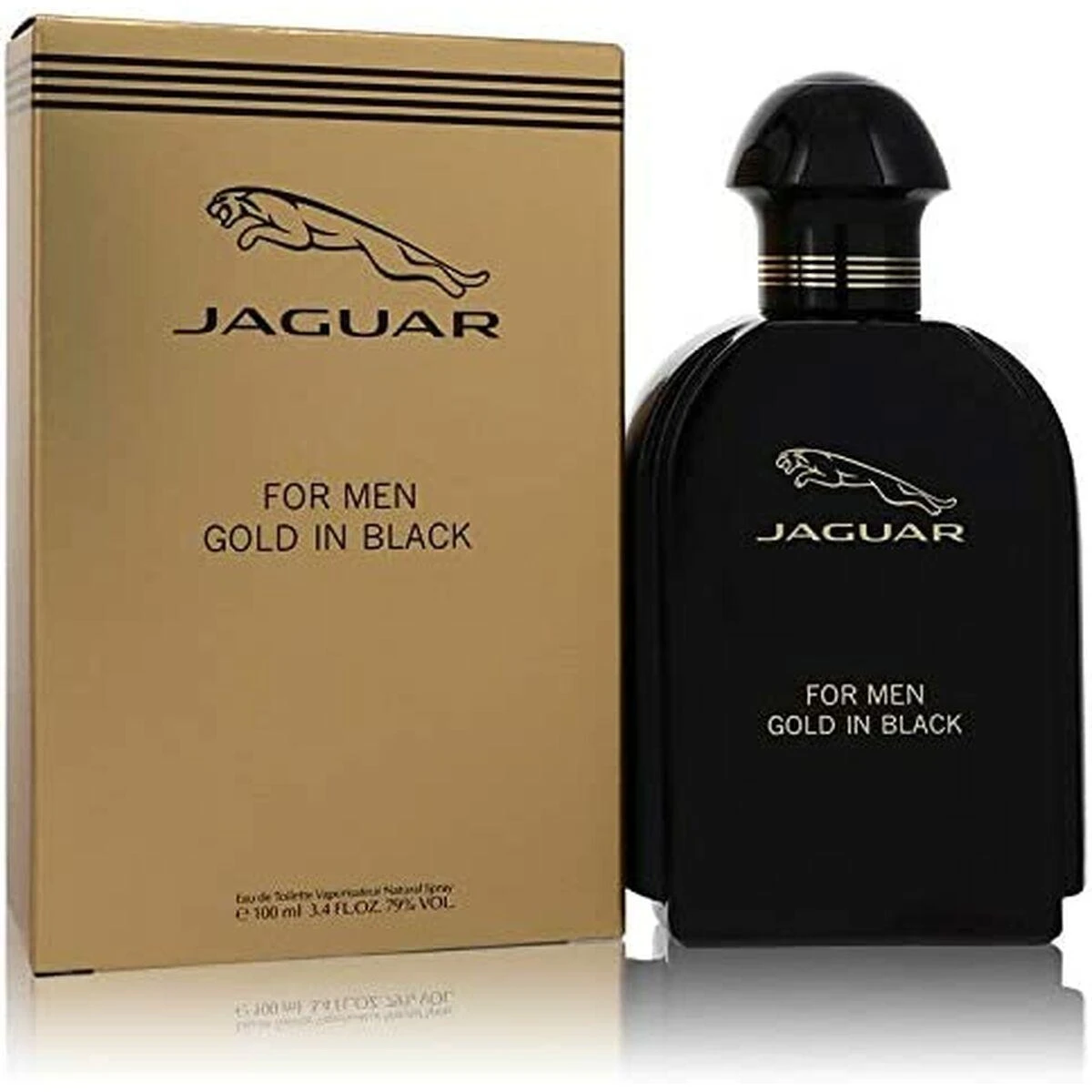 Jaguar For Men Gold In Juodas tualetinis vanduo 100ml