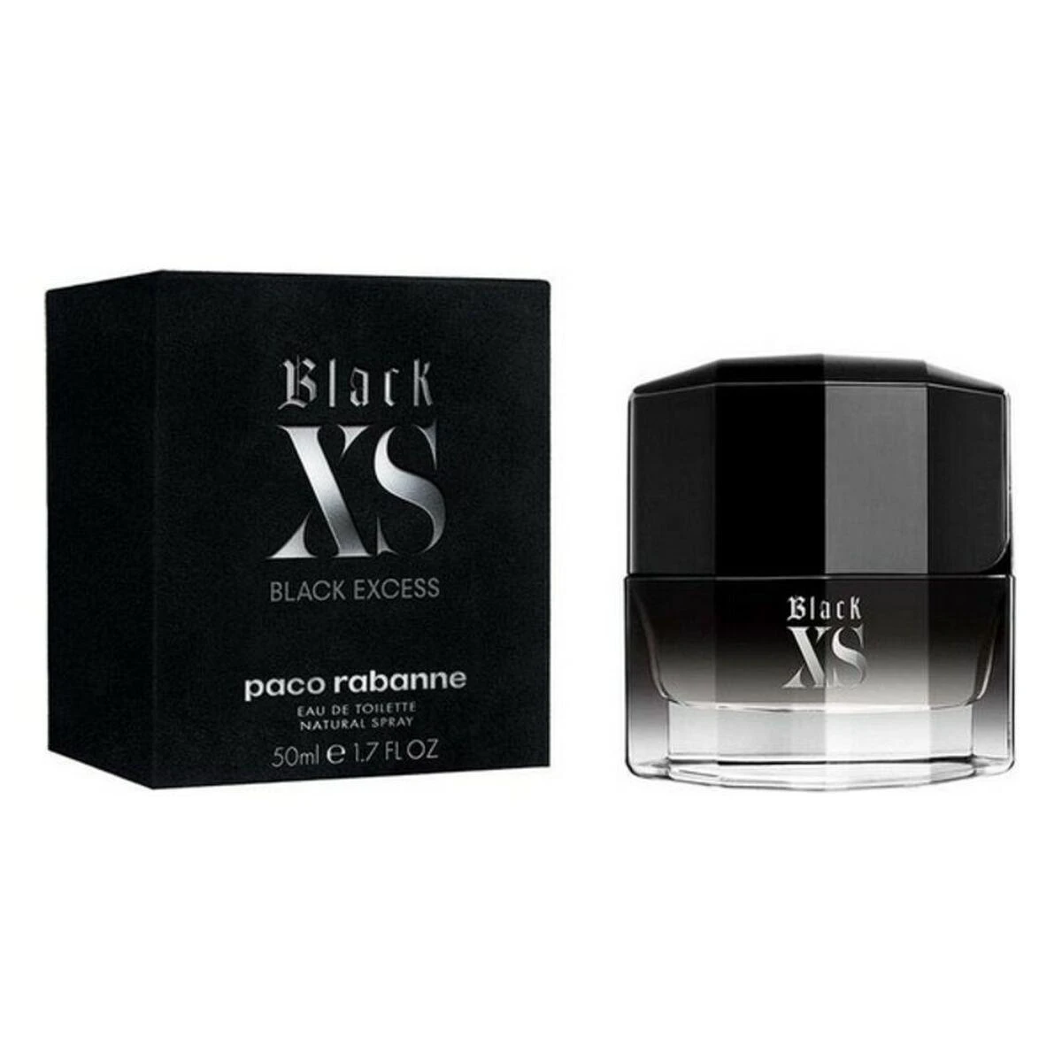 Paco Rabanne Juodas XS EDT tualetinis vanduo vyrams, 50 ml