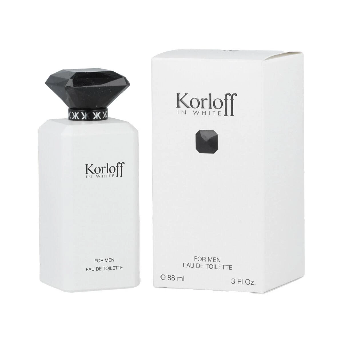 Korloff Paris In Baltas EDT tualetinis vanduo vyrams, 88 ml