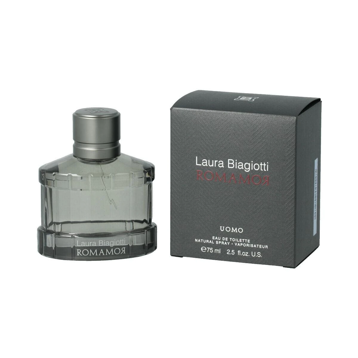 Laura Biagiotti Romamor Uomo EDT tualetinis vanduo vyrams, 75 ml