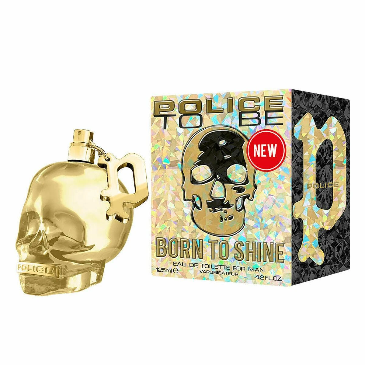 Police To Be Born To Shine Man Tualetinis vanduo Vyrams 125ml