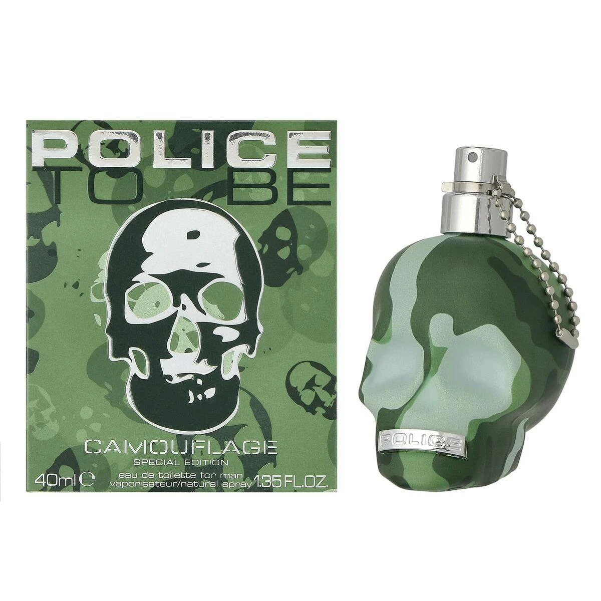 Police To Be Camouflage EDT tualetinis vanduo vyrams, 40 ml