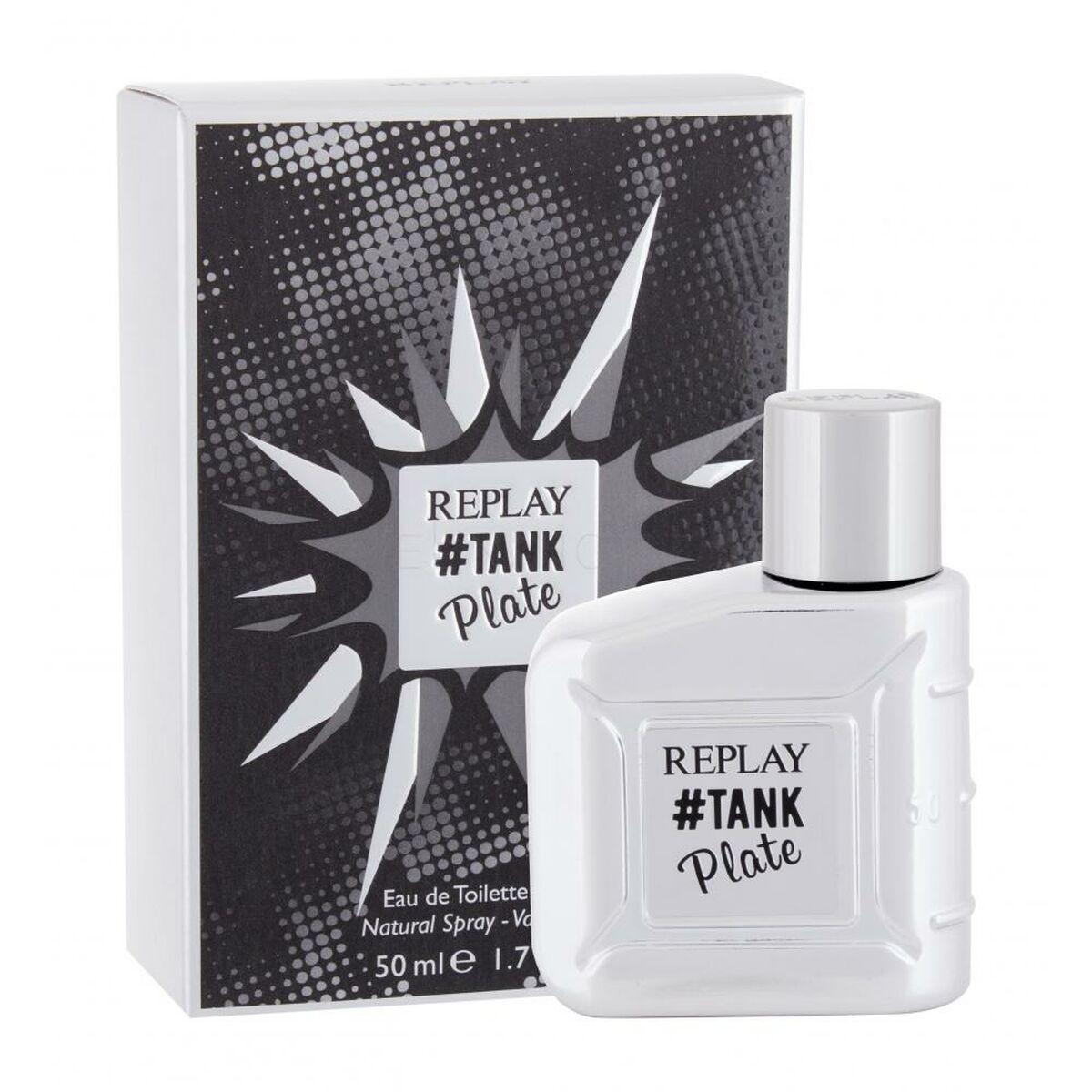 Replay #Tank Plate EDT tualetinis vanduo vyrams, 50 ml