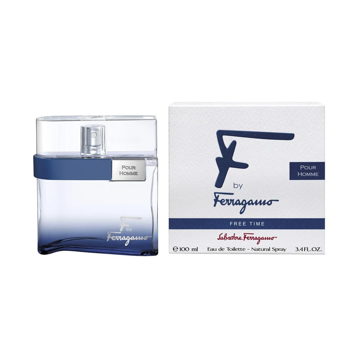 Salvatore Ferragamo F by Ferragamo Free Time EDT tualetinis vanduo vyrams, 100 ml