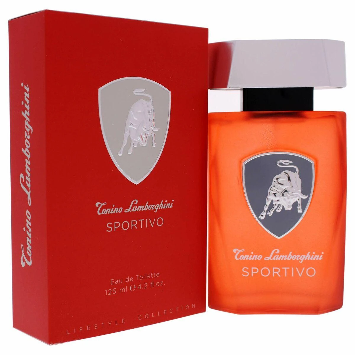 Tonino Lamborghini Lamborghini Sportivo EDT tualetinis vanduo vyrams, 125 ml