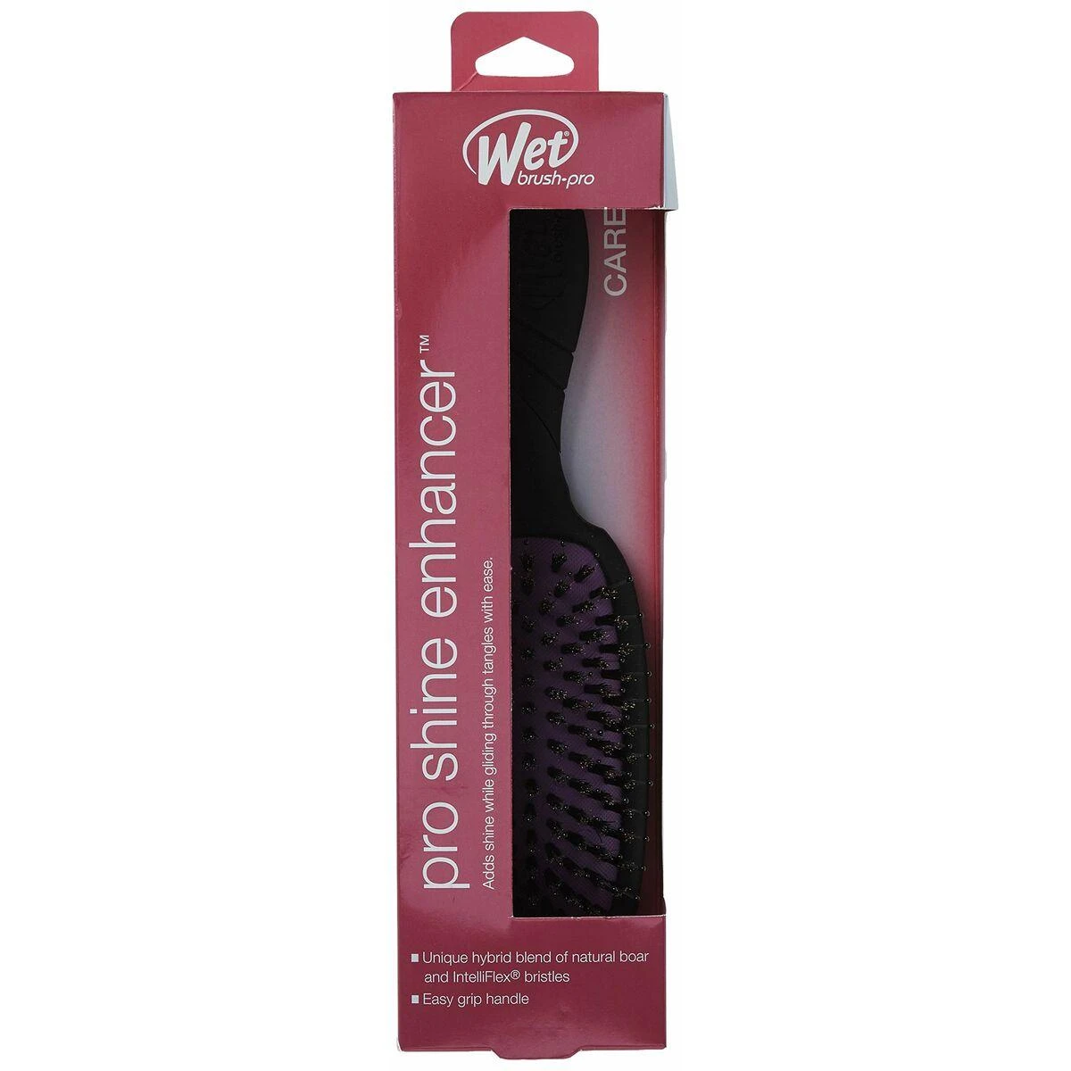 Wet Brush The Wet The Wet Professional Pro Shine Enhancer Juodas Plaukų šepetys