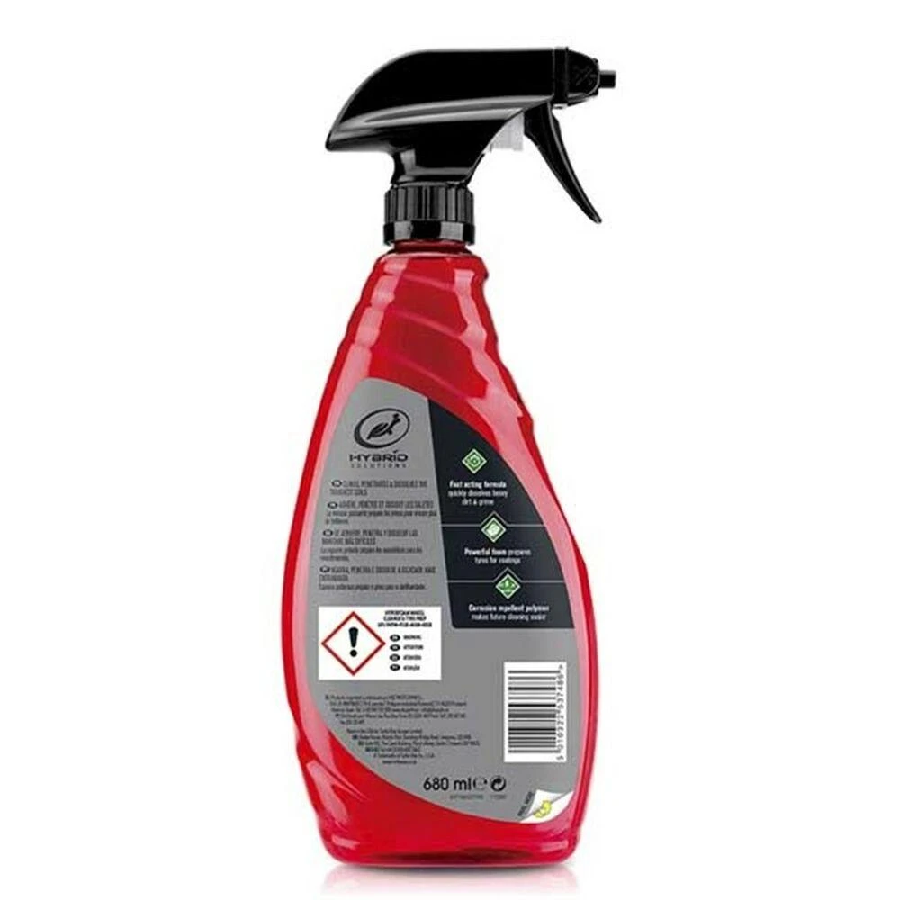 Turtle Wax HS Wheel&Tyre Cleaner, ratlankių ir padangų valikis, 680 ml