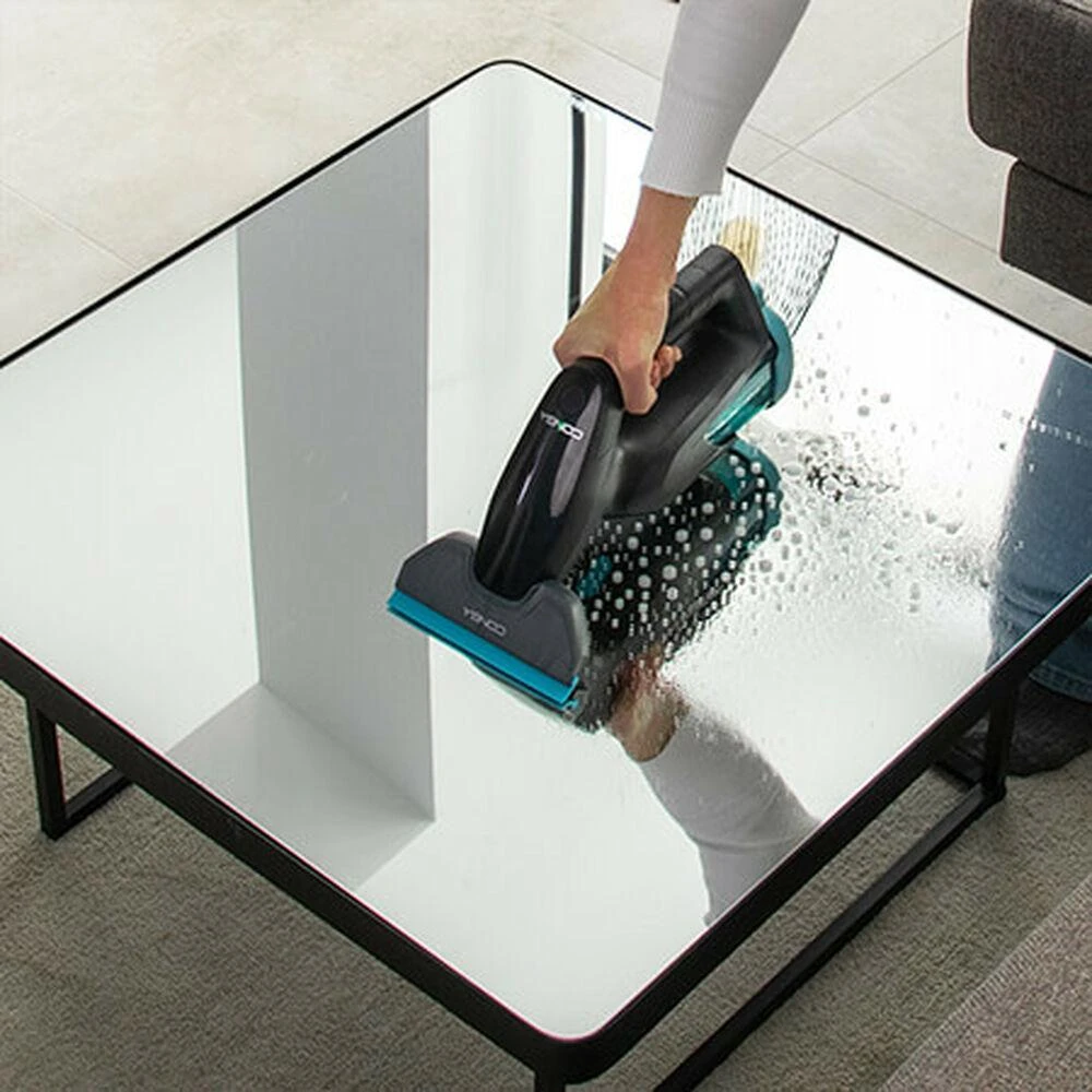 Cecotec Window Vacuum Cleaner | Conga Popstar Glass Titanium | Cordless | Juodas