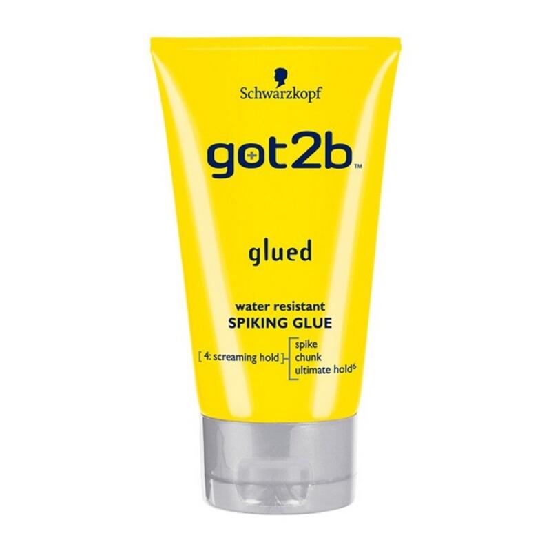 Schwarzkopf Got2b Glued Vanduo Resistant Spiking Glue plaukų modeliavimo guma 150ml