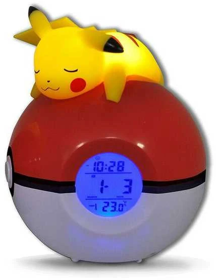Pokemon - Pikachu šviečiantis žadintuvas su FM signalu (52800POKE9)