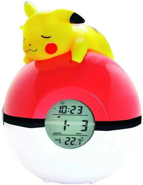 Pokemon - Pikachu šviečiantis žadintuvas su FM signalu (52800POKE9)