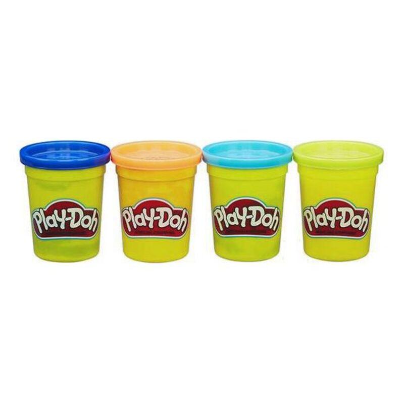 „Play-doh“ vamzdis 4 pakuotės laukinės spalvos