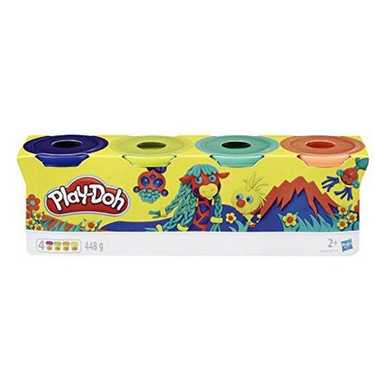 „Play-doh“ vamzdis 4 pakuotės laukinės spalvos