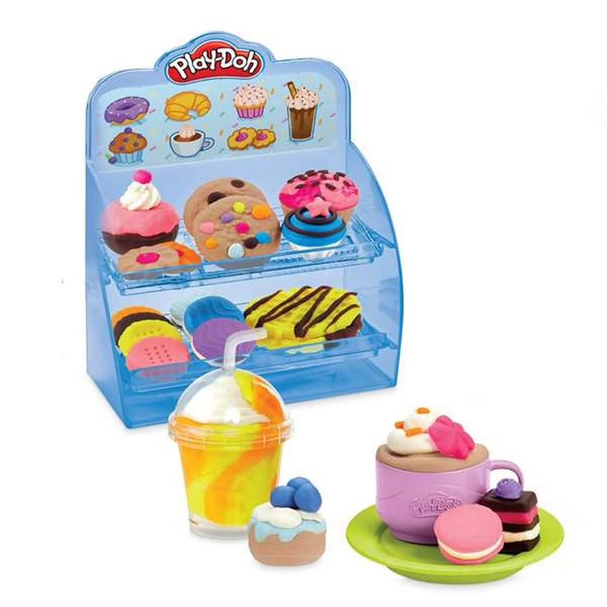 PLAY-DOH Rinkinys „Spalvinga kavinė“