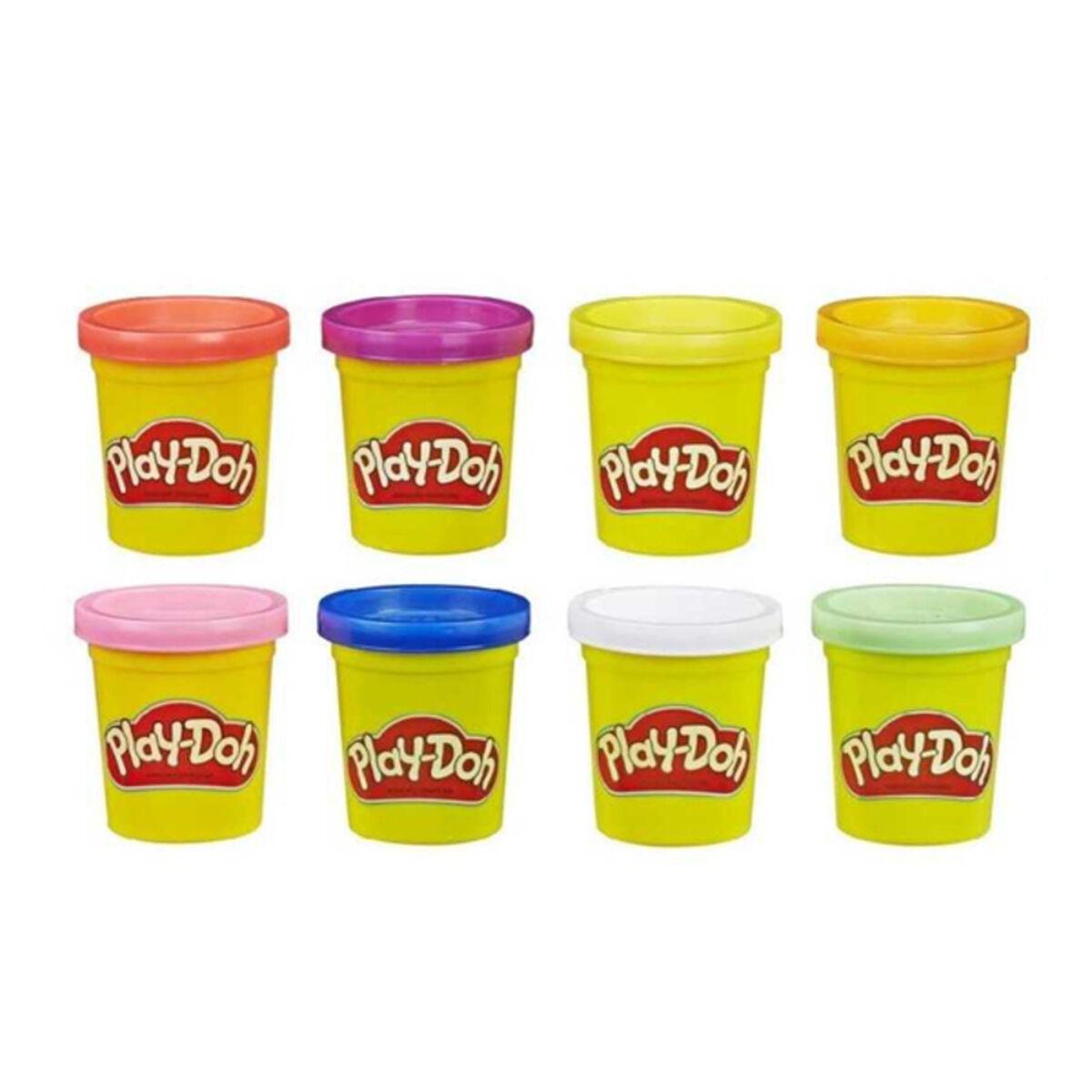 PLAY-DOH HASBRO CASTRY CAY 8 SPALVŲ NEONINĖS SPALVOS KONDINĖS DOVANA
