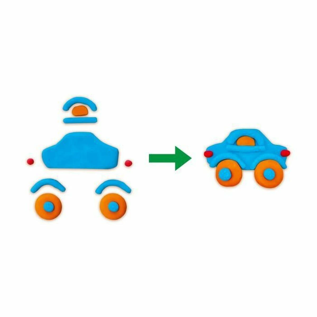 SES SES Tortų masės Traffic rinkinys 00415 04156