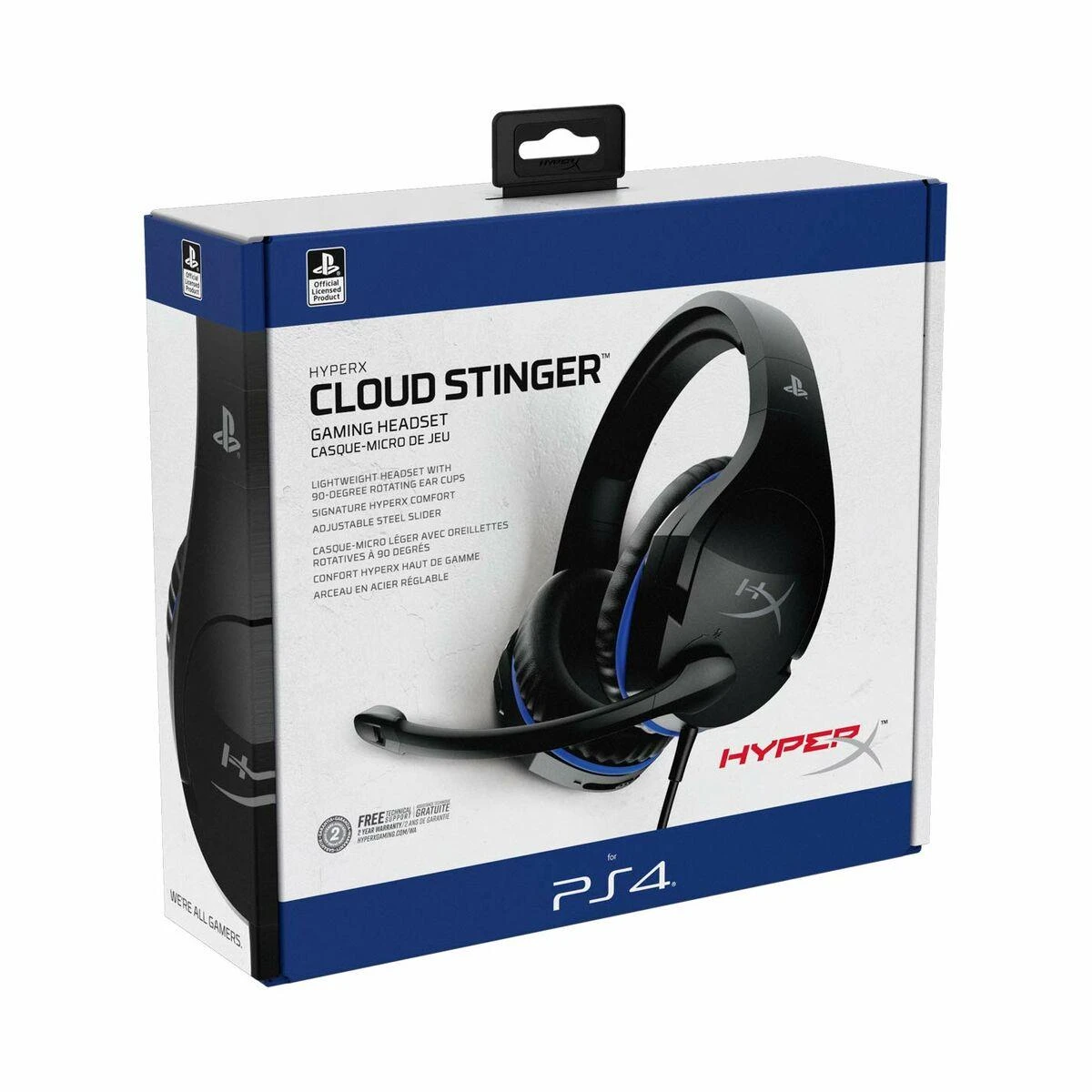 Ausinės HyperX Cloud Stinger Core (HX-HSCSS-BK/EM)