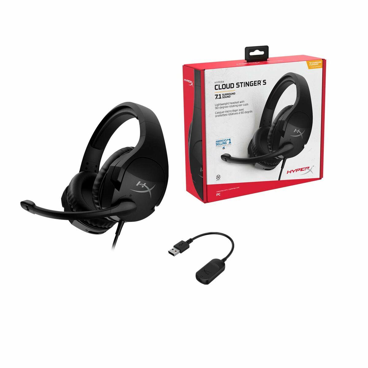 Žaidimų ausinės HyperX Cloud Stinger S (Juodos)
