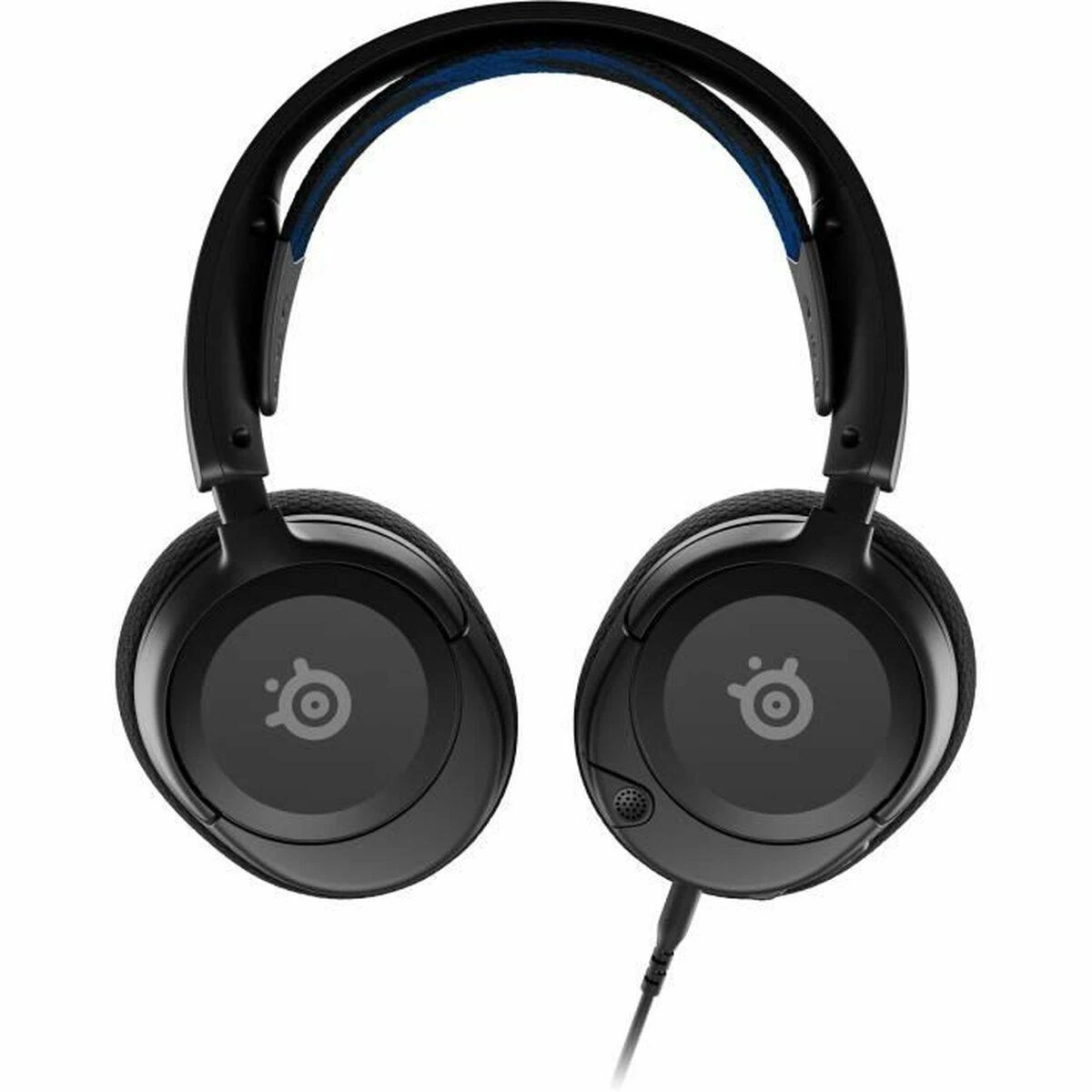 Ausinės žaidimams su mikrofonu SteelSeries Arctis Nova 1P Over-Ear, Juodos spalvos