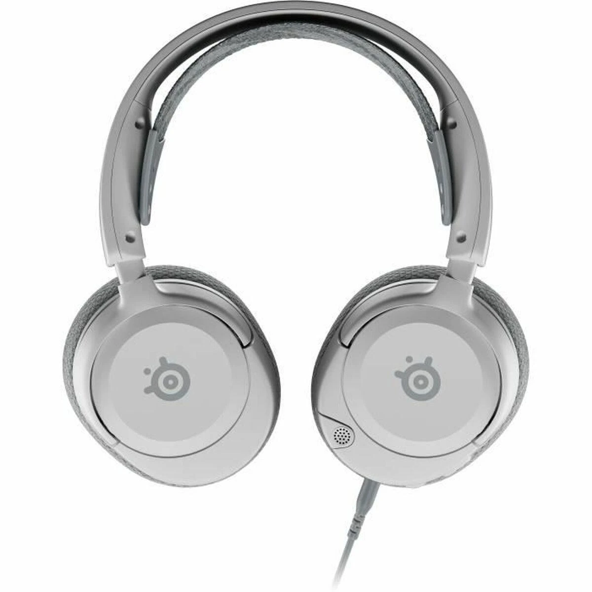 Žaidimų ausinės SteelSeries Arctis Nova 1, Pilkos spalvos