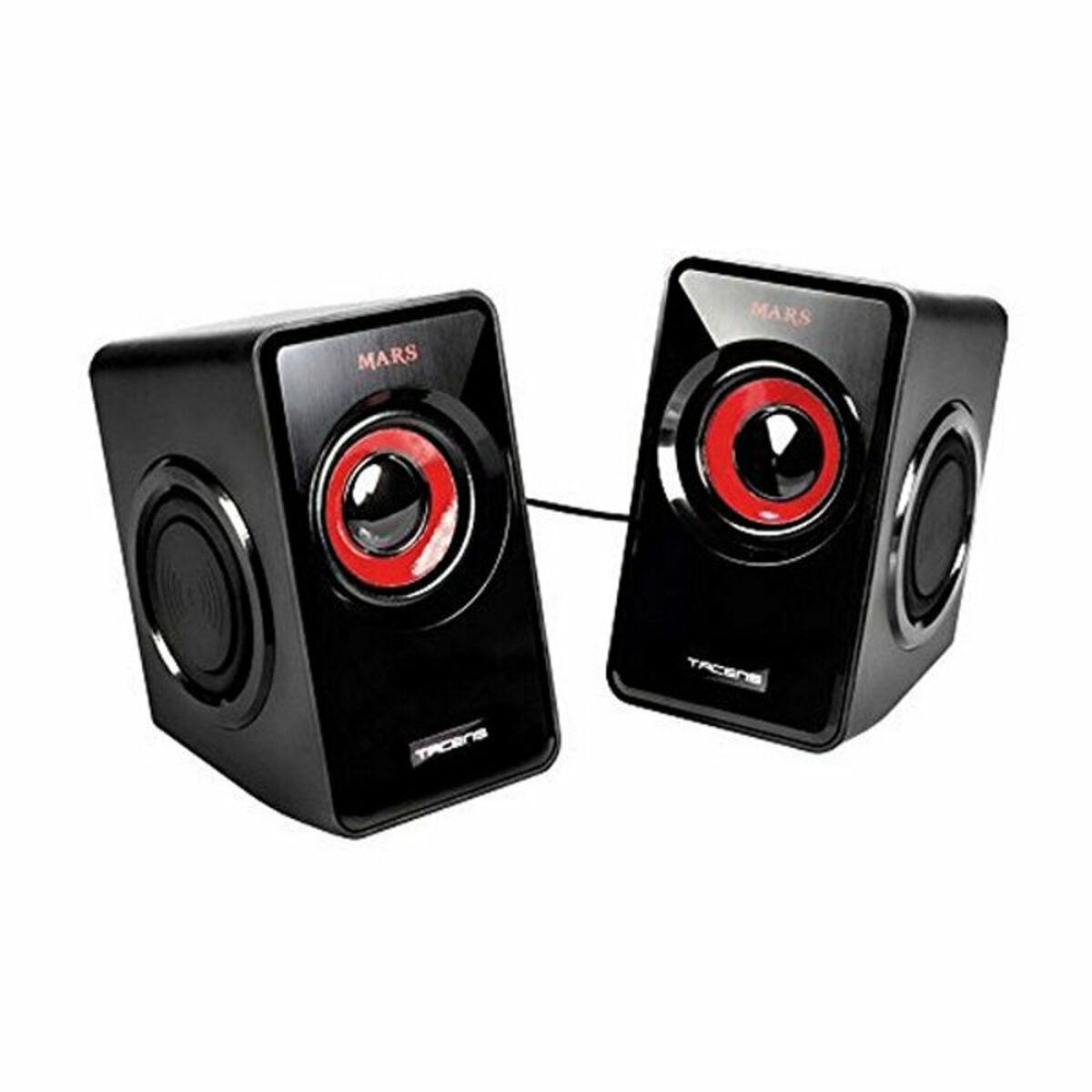 Kompiuterio kolonėlės Mars Gaming MS1 Stereo Multimedia Desktop Speakers / 2x 5W / 3.5mm Audio / USB Power