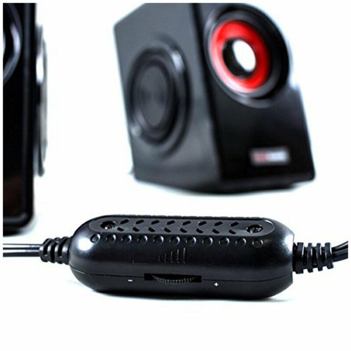 Kompiuterio kolonėlės Mars Gaming MS1 Stereo Multimedia Desktop Speakers / 2x 5W / 3.5mm Audio / USB Power