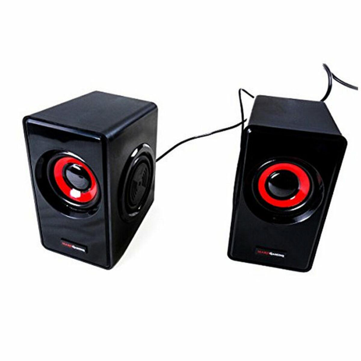 Kompiuterio kolonėlės Mars Gaming MS1 Stereo Multimedia Desktop Speakers / 2x 5W / 3.5mm Audio / USB Power