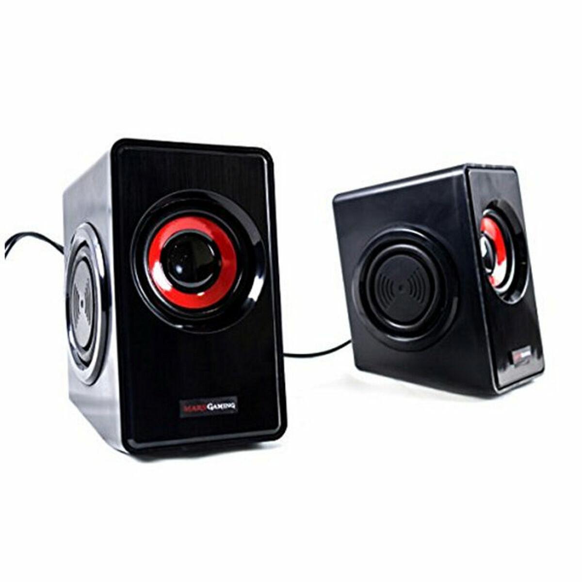 Kompiuterio kolonėlės Mars Gaming MS1 Stereo Multimedia Desktop Speakers / 2x 5W / 3.5mm Audio / USB Power