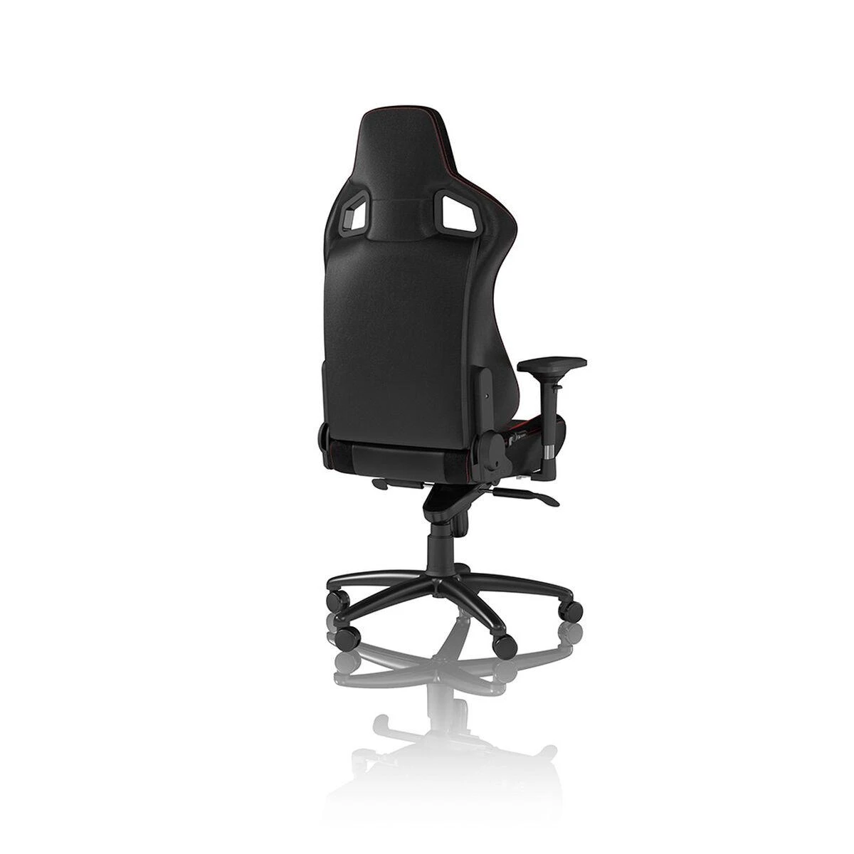 Žaidimų kėdė Noblechairs EPIC PU-Leather Gaming Chair, Juoda-raudona