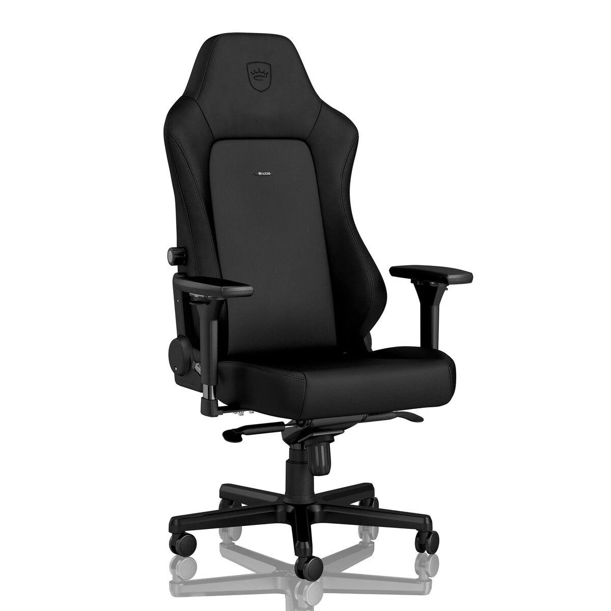 Žaidimų kėdė Noblechairs HERO High-tech faux leather Gaming Chair, Black Edition