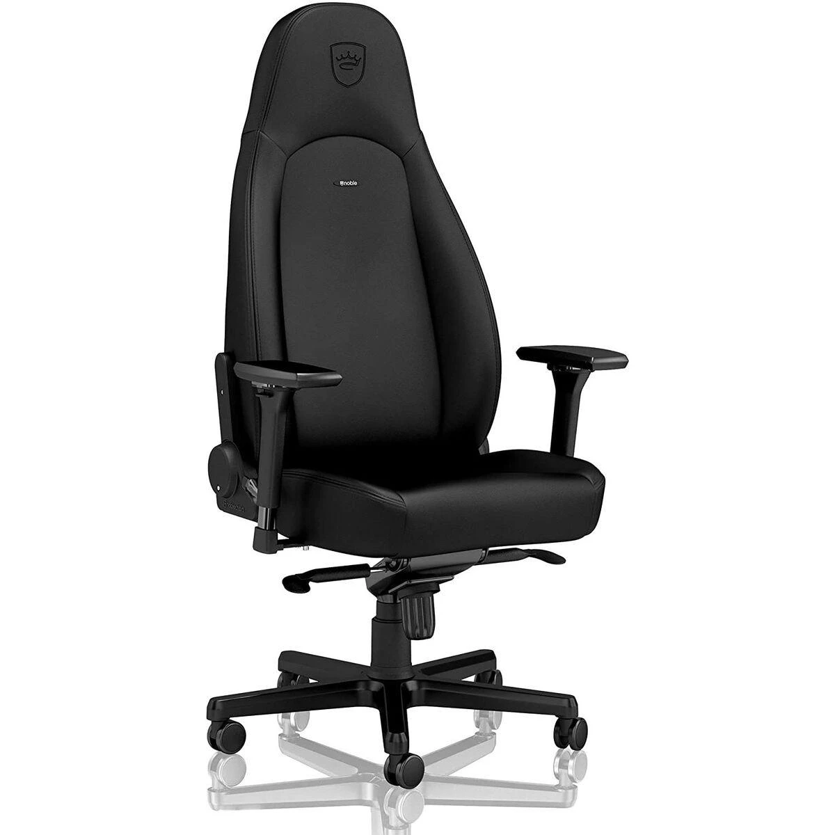 Žaidimų kėdė Noblechairs ICON Juodas Edition Vinyl / PU hybrid leather Gaming Chair, Juoda