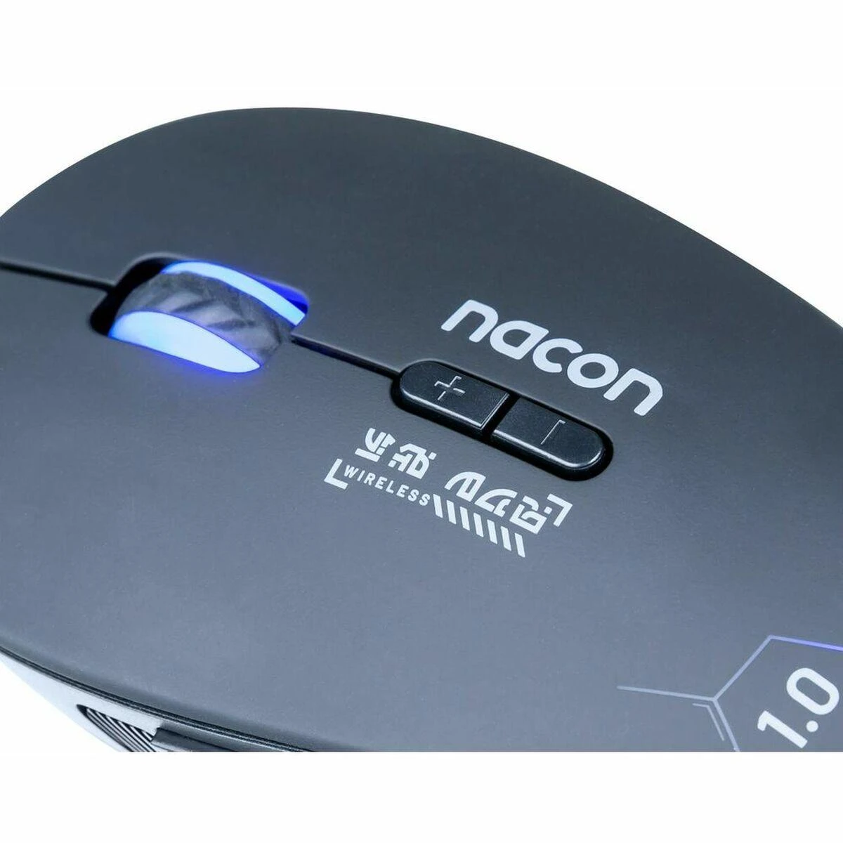Nacon PC belaidė žaidimų pelė GM-180 belaidė maks. 2200 dpi, įvairiaspalvis apšvietimas