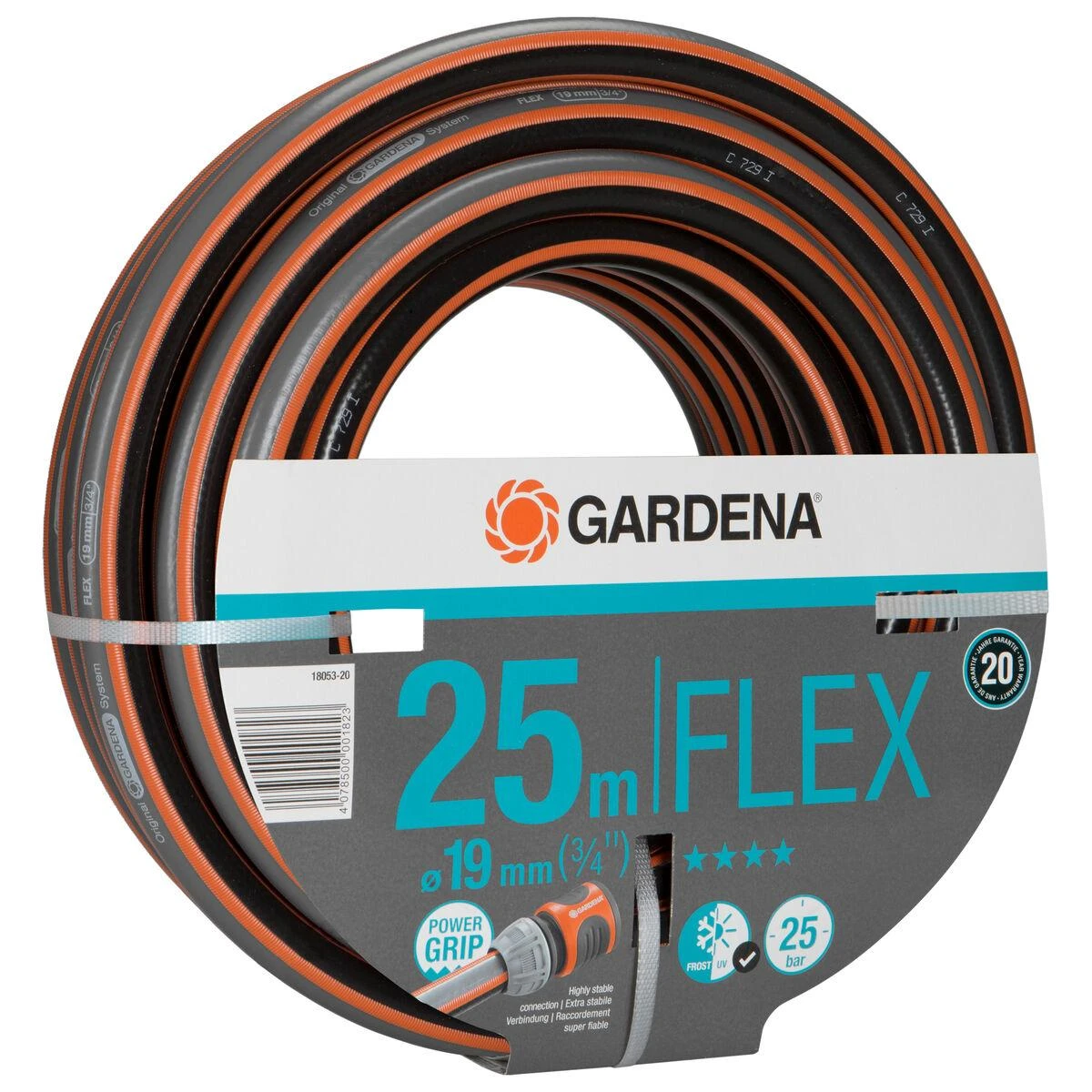 Gardena žarna Comfort FLEX 19mm (3/4"), 25 m