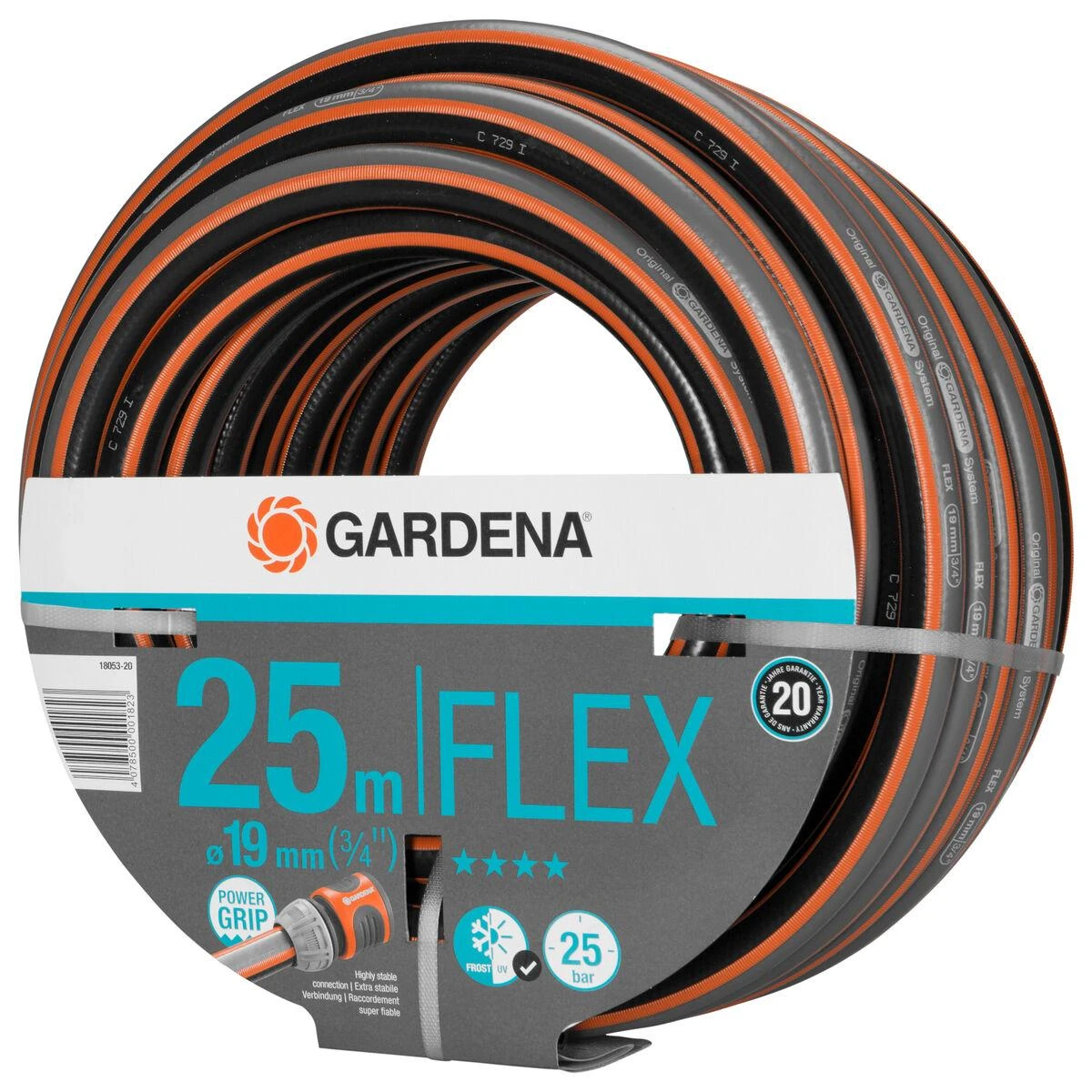 Gardena žarna Comfort FLEX 19mm (3/4"), 25 m