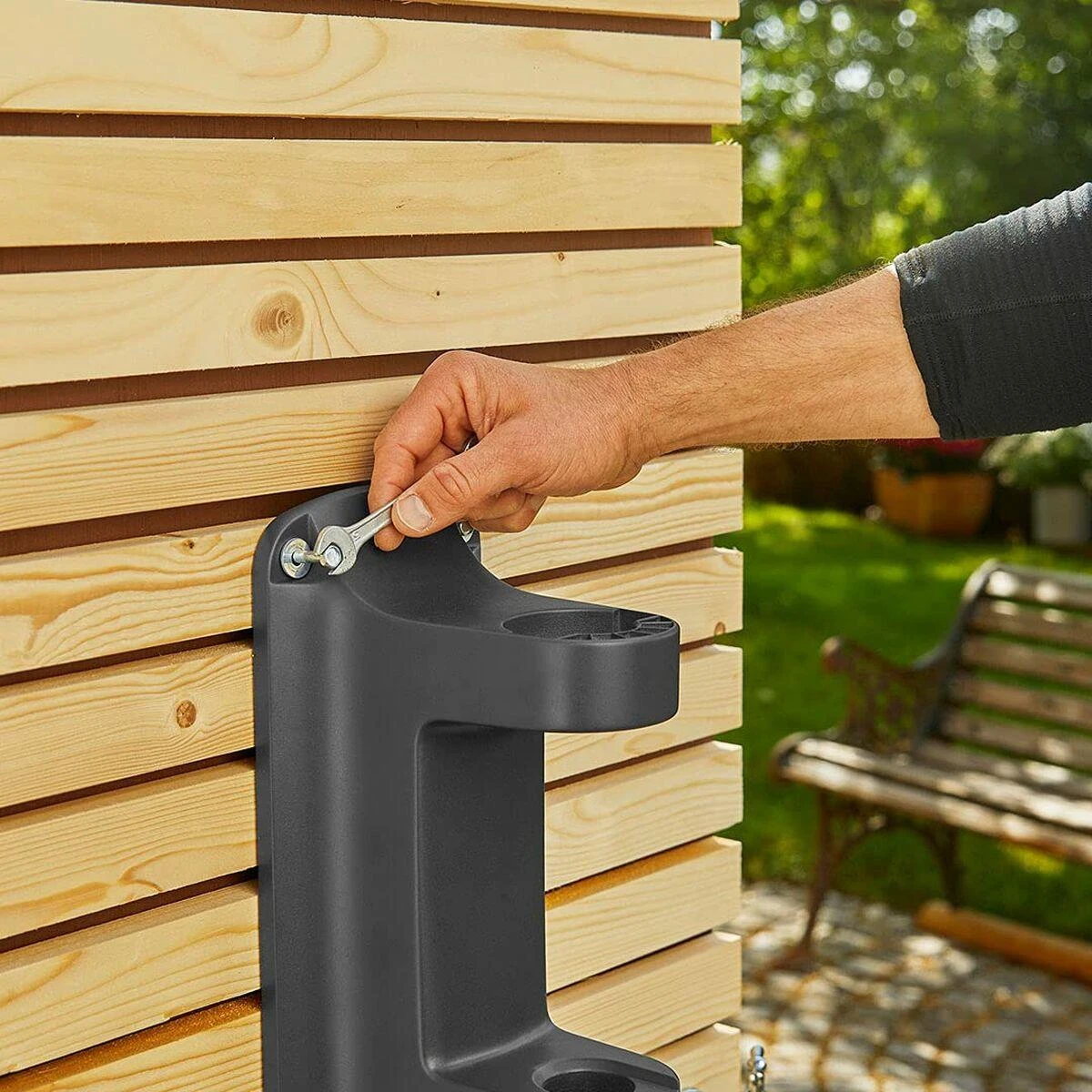 Gardena sieninė automatinė ritė žarnai "RollUp M/L" 25m, 13mm