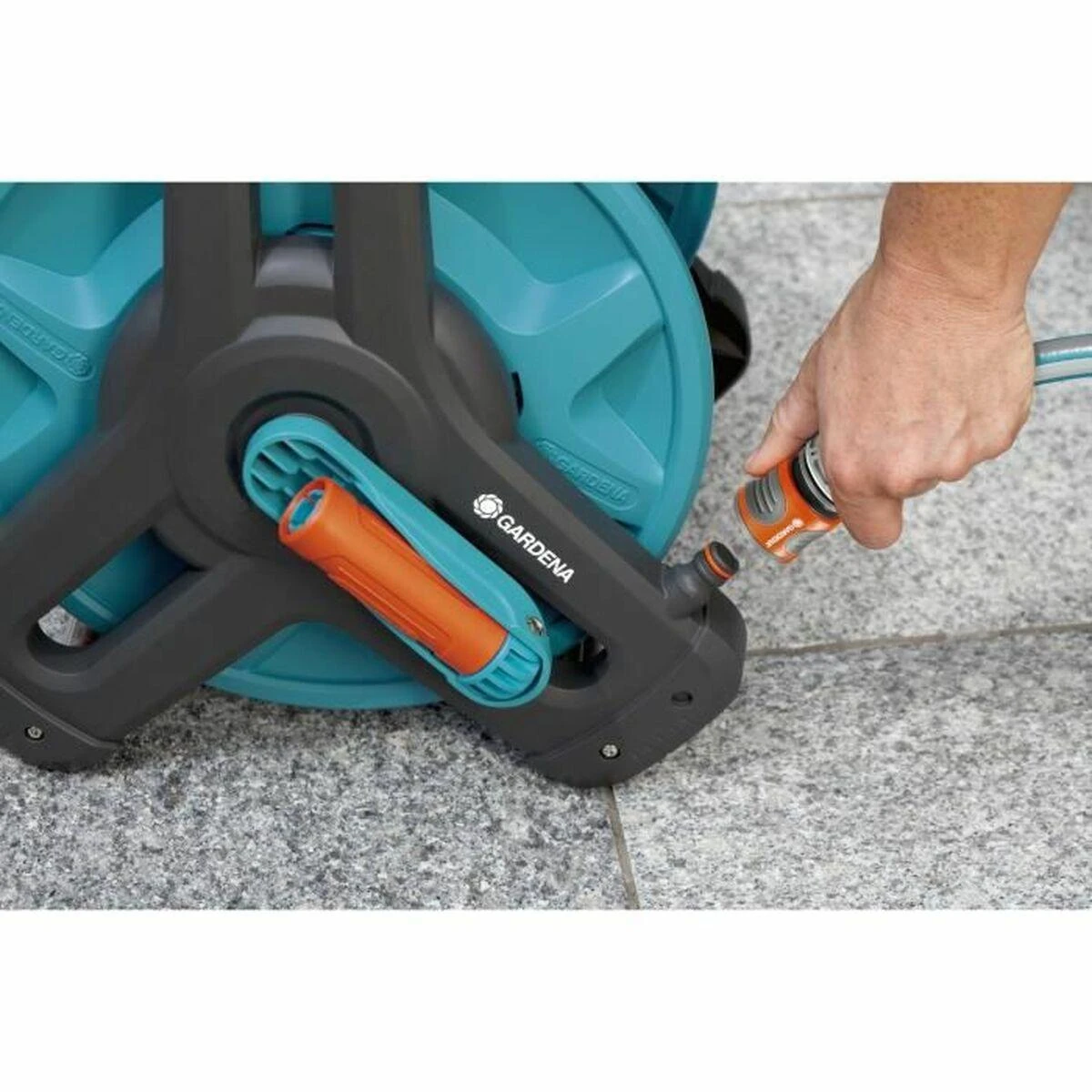 Gardena Classic prie sienos tvirtinamų žarnų ritės 50 rinkinys