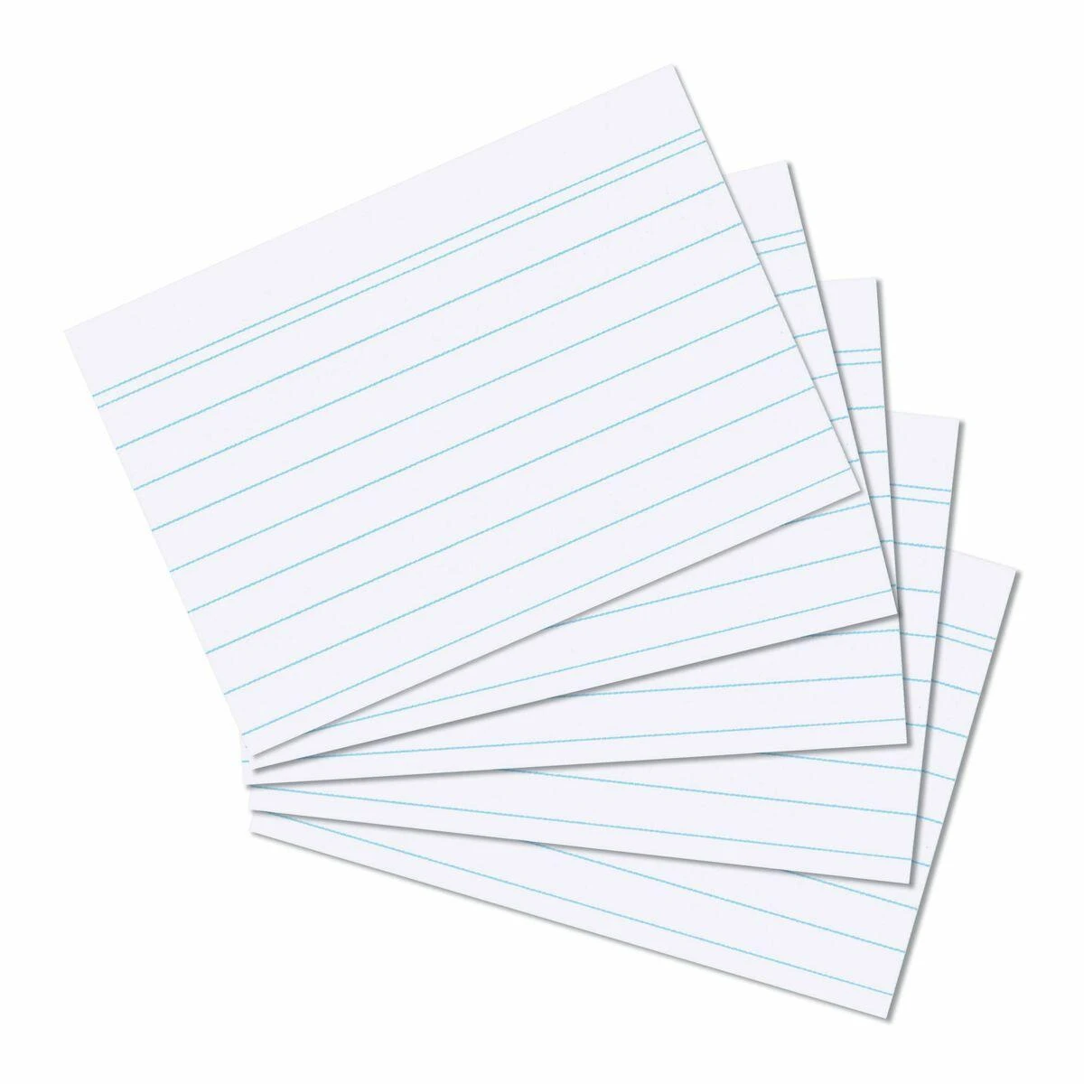 Herlitz Kortos indeksowe herlitz, DIN A6, w linijos, balta