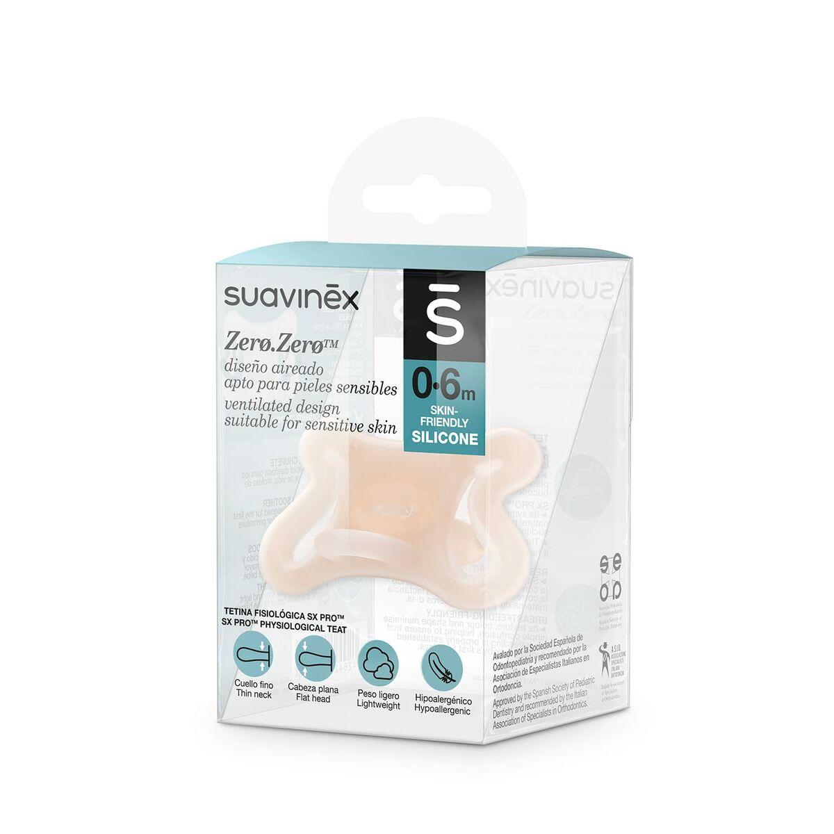 Suavinex Zero Zero silikoninis fiz. čiulptukas 0-6m+