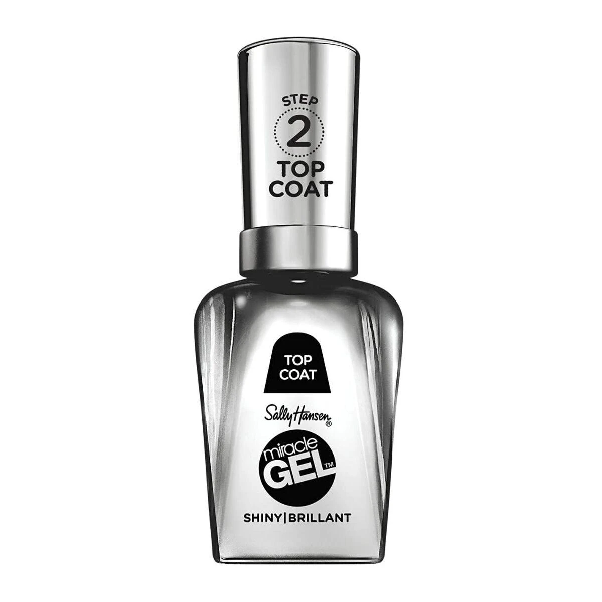 Sally Hansen Miracle Gel Top Coat Shiny 14,, 7 ml